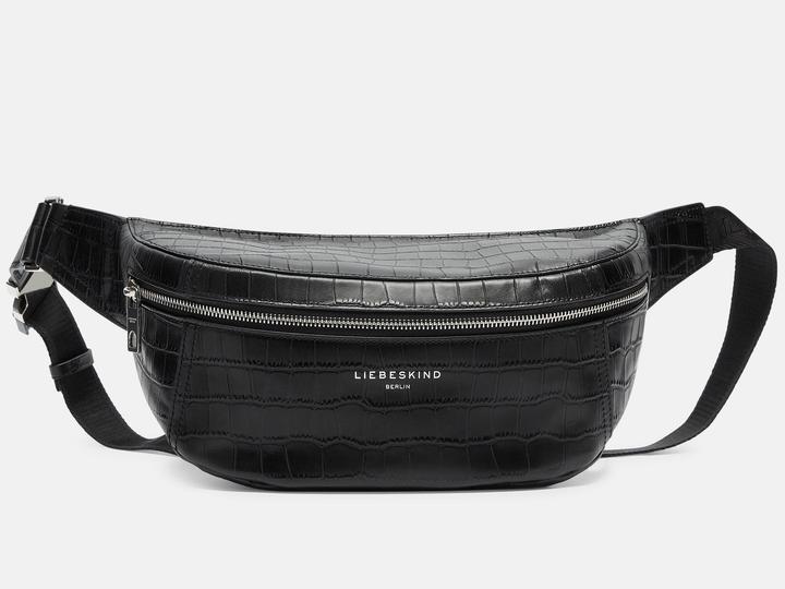Actual product image Liebeskind Berlin Chudy New Croco Black Belt Bag