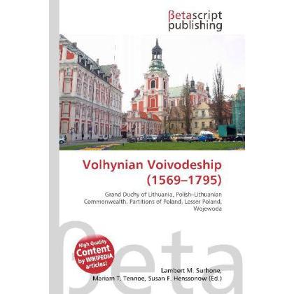 Volhynian Voivodeship (1569 - 1795 ), Fachbücher