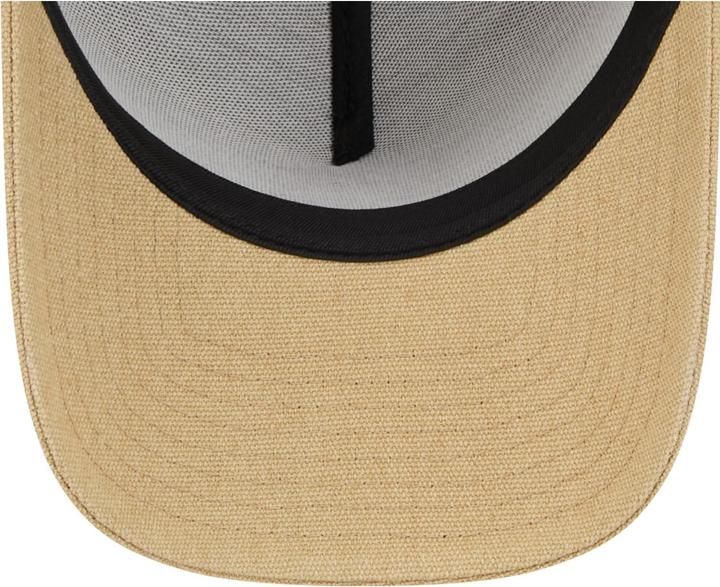 Actual product image New Era A-Frame Trucker Linen Cap - New York Yankees beige (One size)