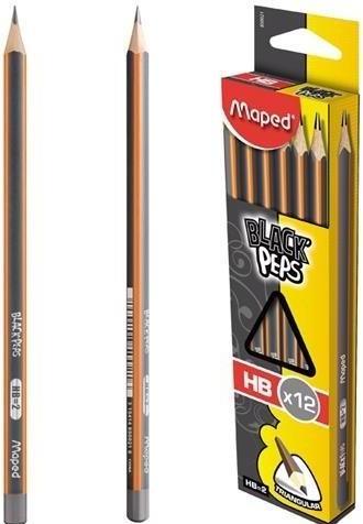 Actual product image Maped BLACK'PEPS pencils HB 12 pcs. (2.20 mm, HB, 12x)