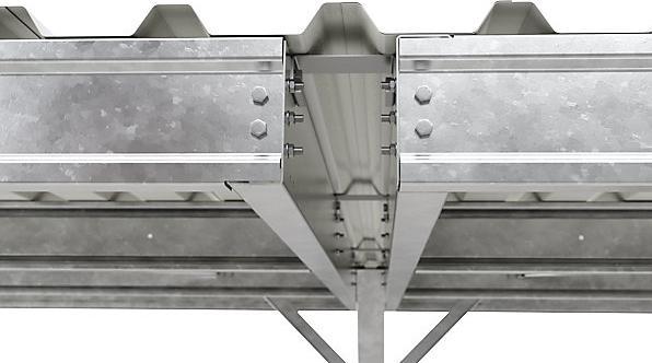 Image du produit kaiserkraft Fahrzeugüberdachung EcoCover für 2 Stellplätze mit Stahldach