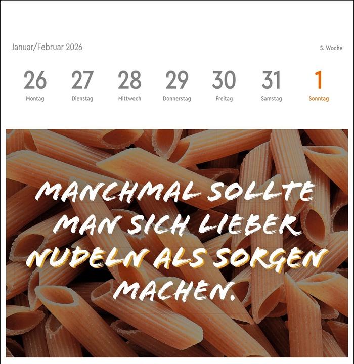 Produktbild Visual Statements Premium-Postkartenkalender 2026 (16.5 x 17.7 cm)
