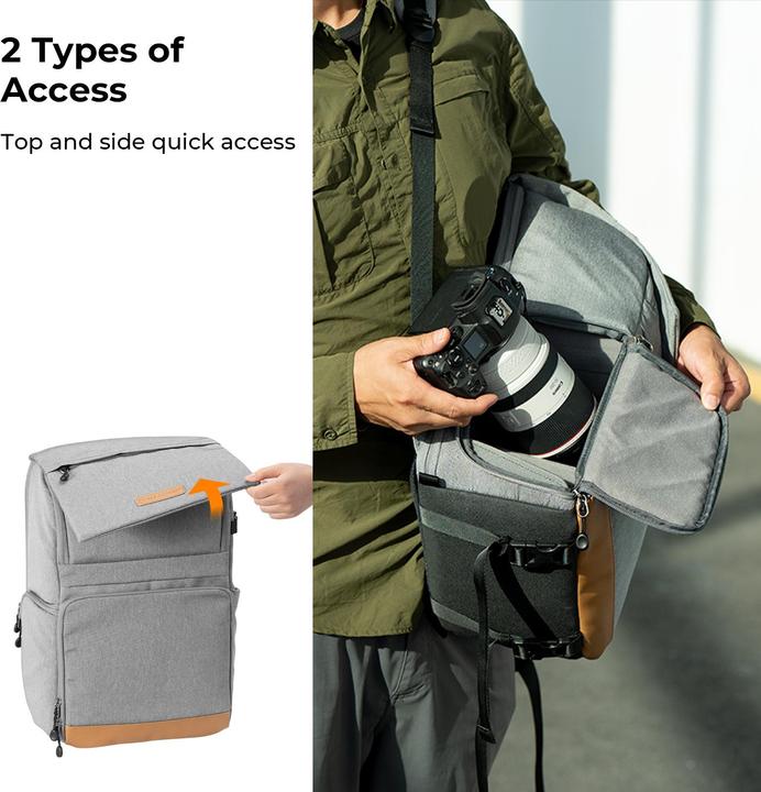 Produktbild K&F Concept 22L Beta Zip (Fotorucksack, 22 l)