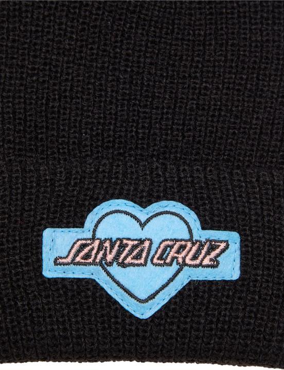 Actual product image Santa Cruz Heart Strip Beanie - 125379 (One size)