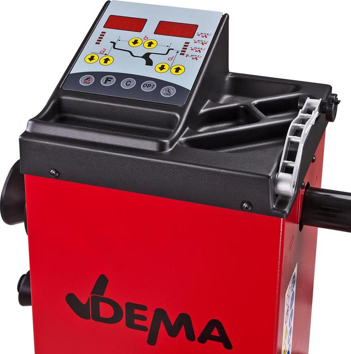 Produktbild Dema Reifenwuchtmaschine Reifen Felgen Wuchtmaschine Auswuchtmaschine Basic bis 24