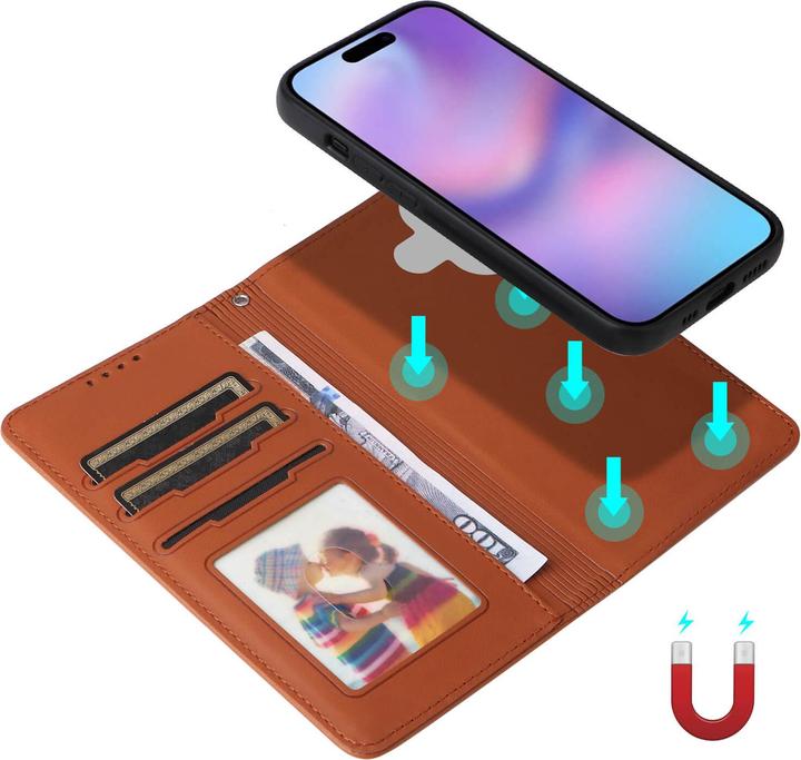 Produktbild Cover-Discount Teilbare Brieftasche 2-in-1 Handyhülle (Apple iPhone 17)