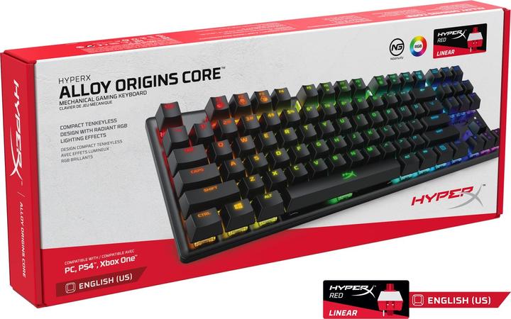 Image du produit HyperX Alloy Origins Core (US, Filaire)