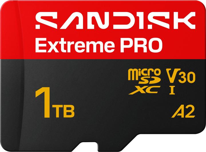 Produktbild SANDISK Extreme Pro microSDXC 1TB (1000 GB, microSDXC, U3, UHS-I)