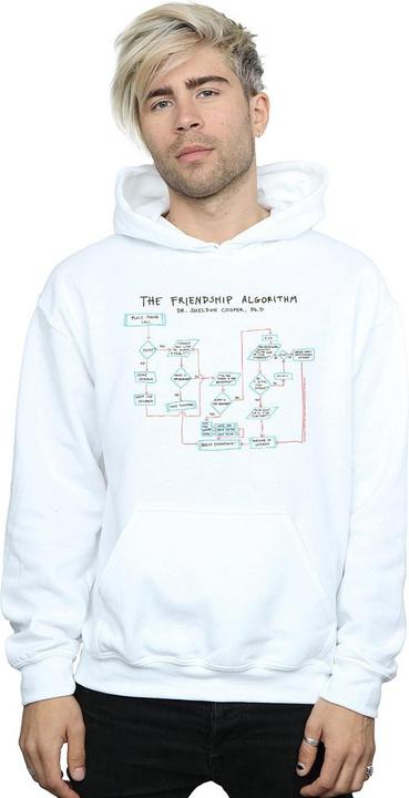 Immagine prodotto Dam Felpa con cappuccio Algoritmo dell'amicizia (S)