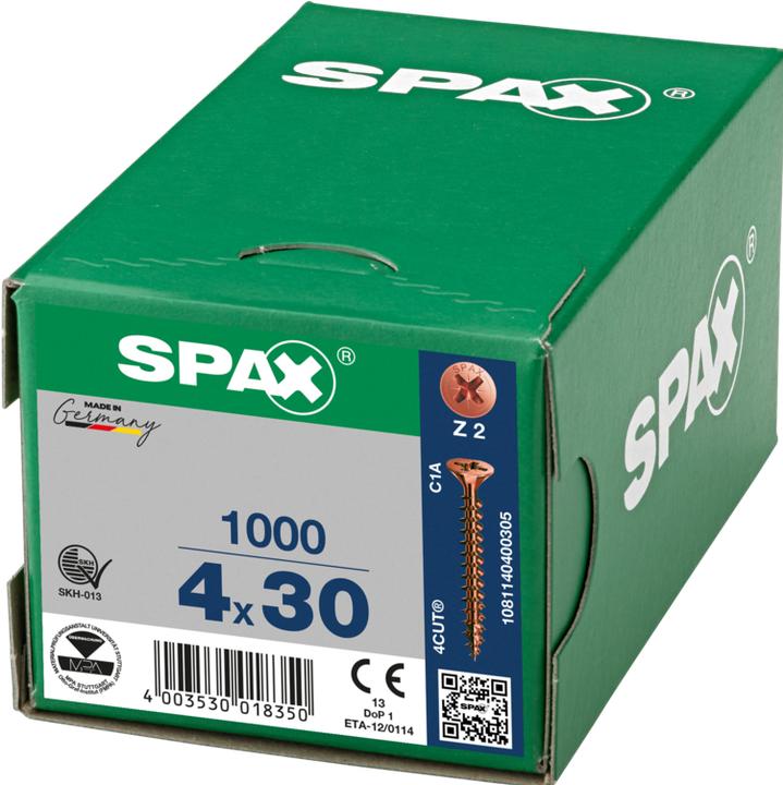 Actual product image Spax Chipboard screws (1000 Screws per piece)