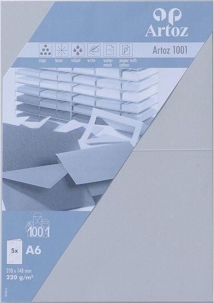 Produktbild Artoz 1001 Karten lichtgrau (A6, 220 g/m², 5 x)