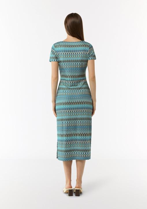 Immagine prodotto Comma Kleid Kleid aus Strickjersey mit grafischem Muster (32)