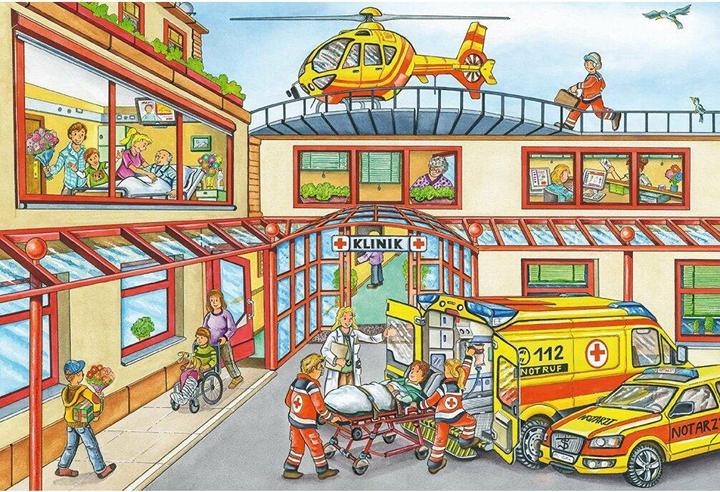 Produktbild Schmidt Spiele Feuerwehr und Polizei 3x (72 Teile)