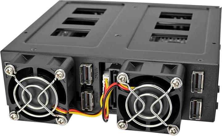 Actual product image Silverstone SST-FS204B-US - Aluminium Trayless Hot Swap Mobile Rack Backplane / Internal Hard Drive