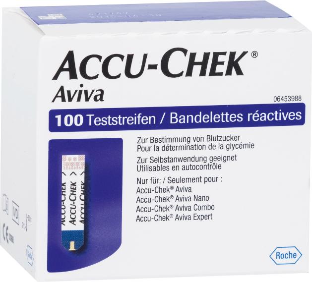 Produktbild Accu-Chek Aviva Teststreifen (100) (Teststreifen)