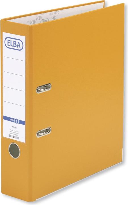 Produktbild Elba Ordner smart PP-Papier, Rückenbreite: 80 mm, orange DIN A4, Einband aussen PP (A4, 80 mm, 1 Stück)