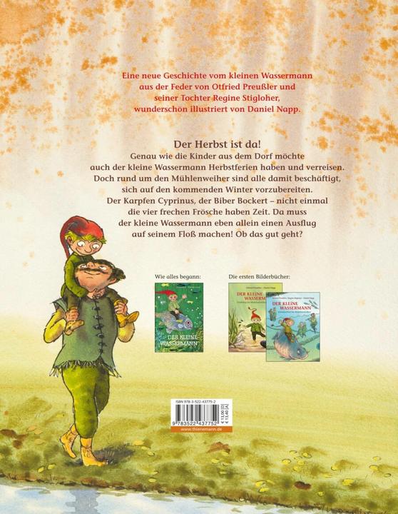 Image du produit Der kleine Wassermann. Herbst im Mühlenweiher (Allemand, Daniel Napp, Otfried Preussler, Regine Stigloher, 2014)