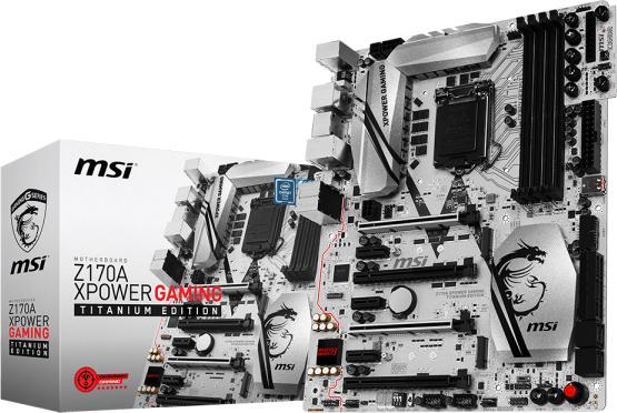 Immagine prodotto MSI Z170A XPower Gaming Titanium Edition (LGA 1151, Intel Z170, ATX)