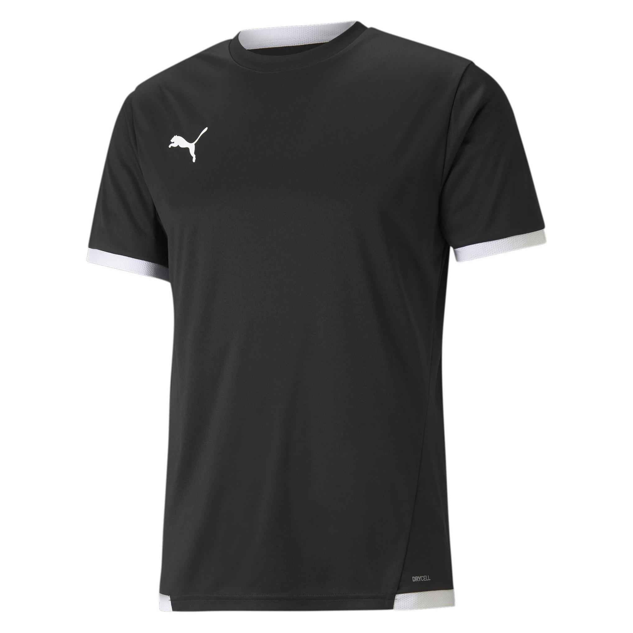 Puma, Mannen, Sportief Shirt, TeamLIGA Jersey-704917 (M), Zwart, M