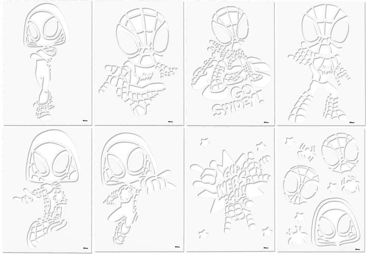 Productafbeelding Canenco Spidey Blow Pennen Set Deluxe