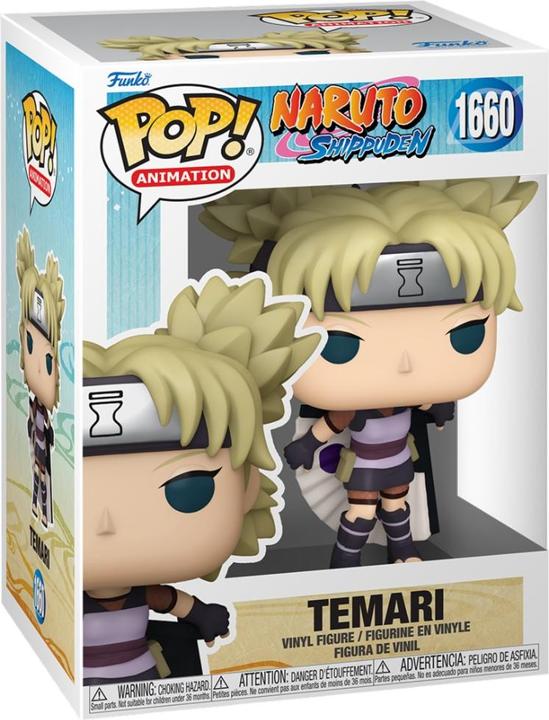 Produktbild Funko Naruto Pop! Animation Vinyl Figur Temari 9 cm