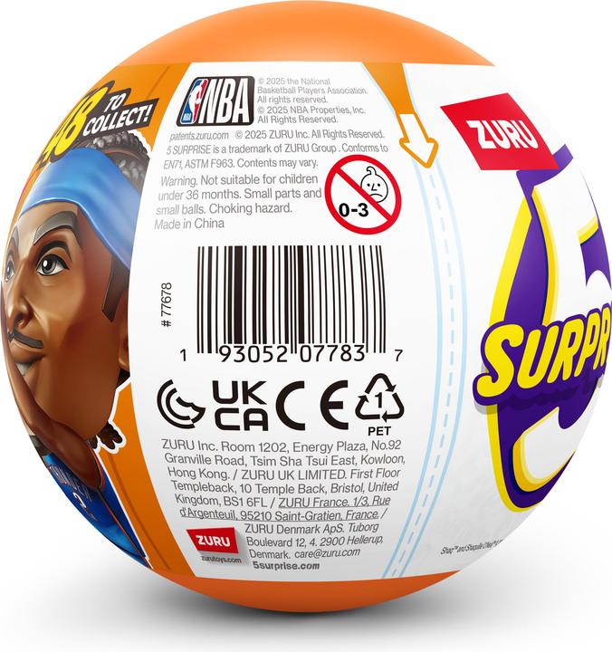 Produktbild Zuru 5 Surprise - NBA Ballers
