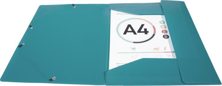 Actual product image Exacompta Collection folder with elastic band (A4)