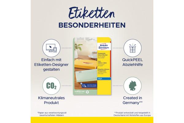 Produktbild Avery Adress-Etiketten