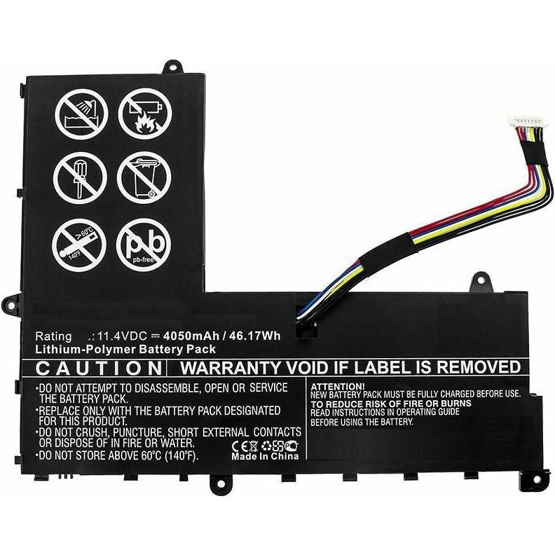 CoreParts Laptop Battery for Asus (4050 mAh), Notebook Akku, Schwarz