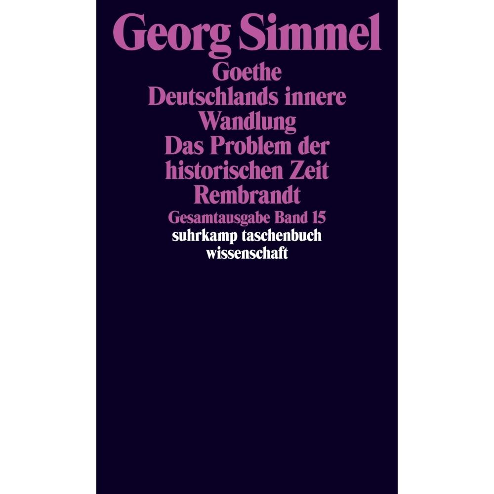 Gesamtausgabe in 24 Bänden, Fachbücher von Georg Simmel