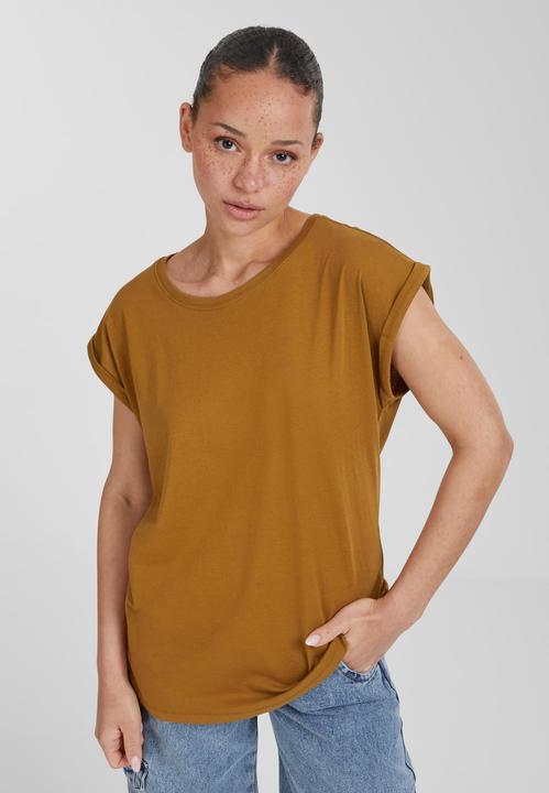 Actual product image Urban Classics Ladies Extended Shoulder Tee (L)
