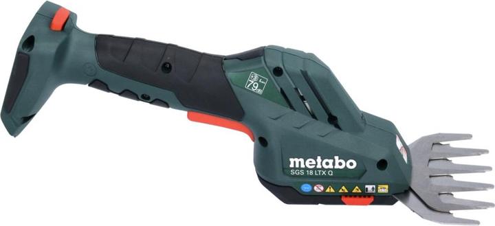 Produktbild Metabo SGS 18 LTX Q Akku Gras und Strauchschere 18 V + 1x Akku 4,0 Ah + Ladegerät (Akkubetrieb)