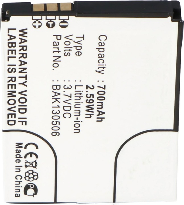 Produktbild AccuCell Akku AVM Fritz Fon M2, Fritz! Fon M2, FRITZ!FON C4, BAK130506, Fritz!Fon M2