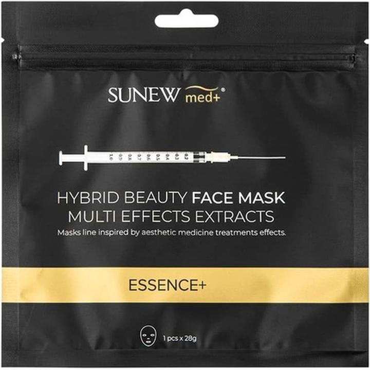 SunewMed+ SUNEWMED Essence+ Hybrid Beauty Face Mask maska hybrydowa z peptydami i śluzem ślimaka 28g