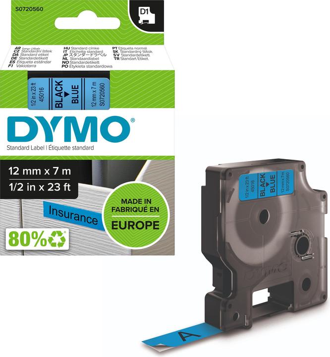 Produktbild Dymo S0720560 (1.20 cm, Blau)