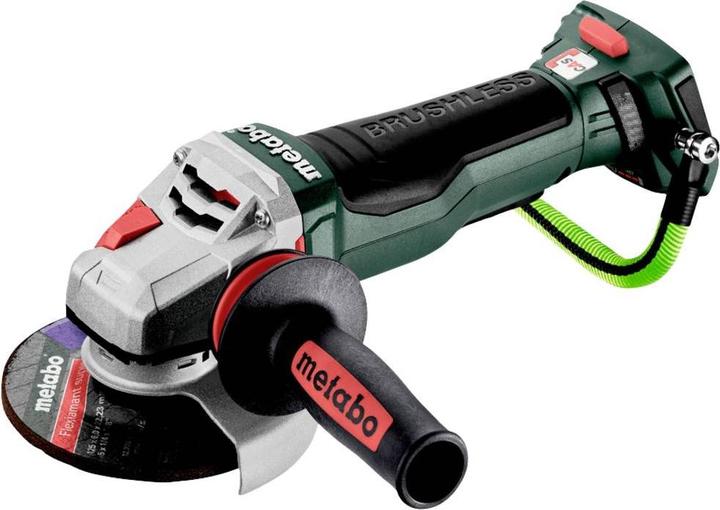 Actual product image Metabo WPBA 18 LTX BL 15-125 Quick DS Battery-powered angle grinder 18 V 125 mm Brushless + metaBOX ( (125 mm)