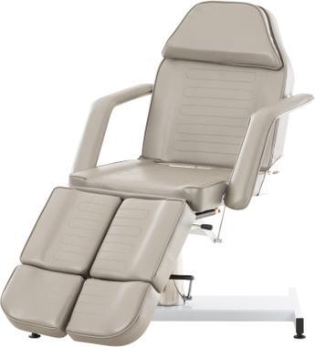 Actual product image Swisshandel24 Split hydraulic cosmetic couch V2, grey