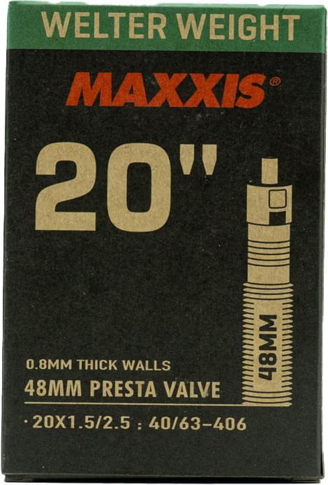 Produktbild Maxxis Welter Weight 20 Zoll Schlauch 1.50 - 2.5 - SV 48 (Presta (SV), 20", 48 mm)