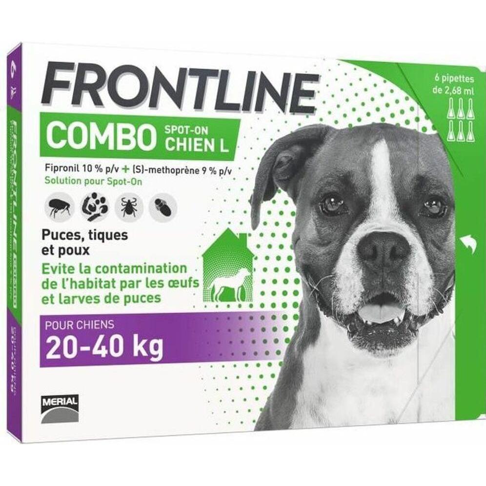 Frontline Hundepipette Combo 20-40 Kg (Hund), Tierpflegemittel