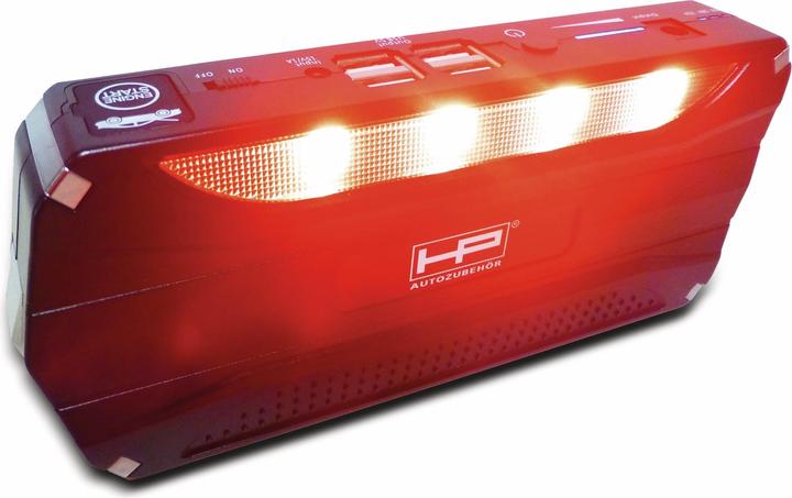 Produktbild HP Autozubehör Profi Powerpack 20893 mit Starthilfe, 15/16/19 V, 600 A (600 A, 16800 mAh)