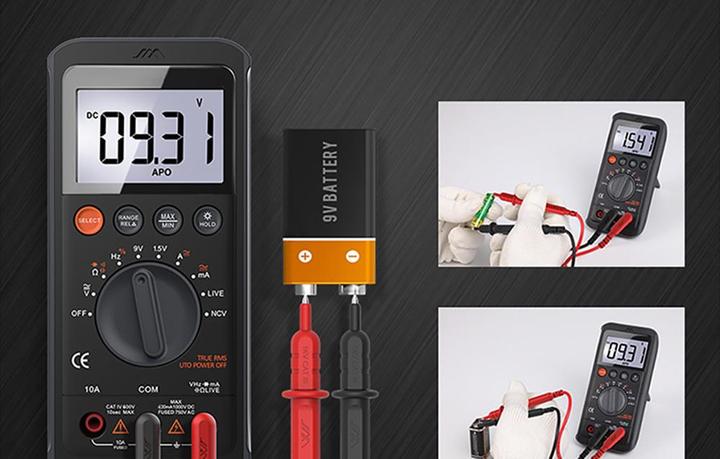 Actual product image Jimihome JM-G3401 Digital Universal Multimeter