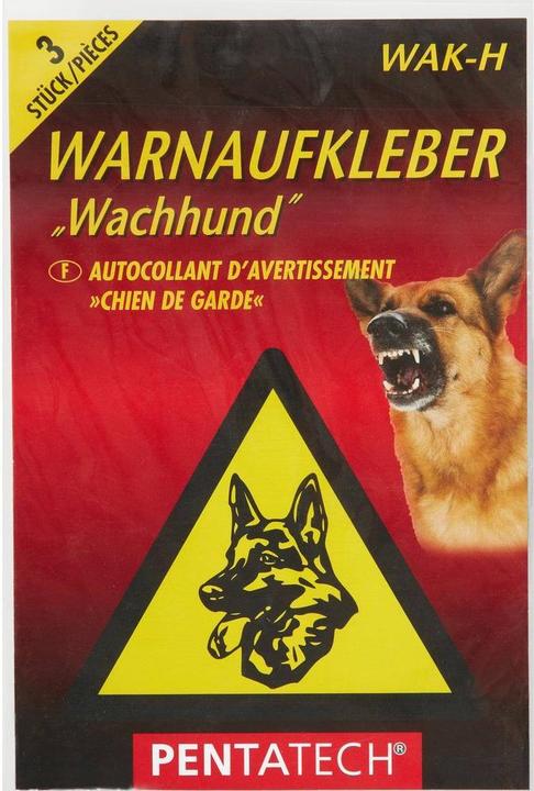 Produktbild Pentatech Warnkleber Wachhund