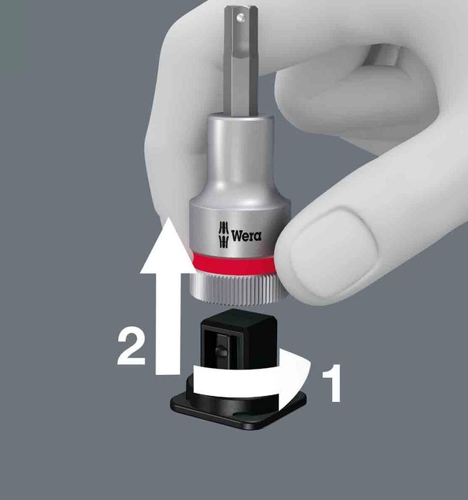 Productafbeelding Wera Zeskant dopsleutel (5 mm, 3 mm, 4 mm, 7 mm, 8 mm, 6 mm)