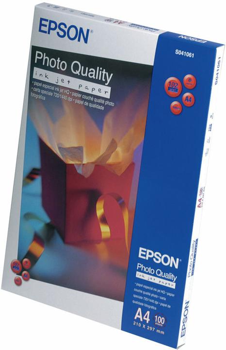 Actual product image Epson Photo Quality Ink Jet Paper, 100 sheets (104 g/m², A3, 100 x)