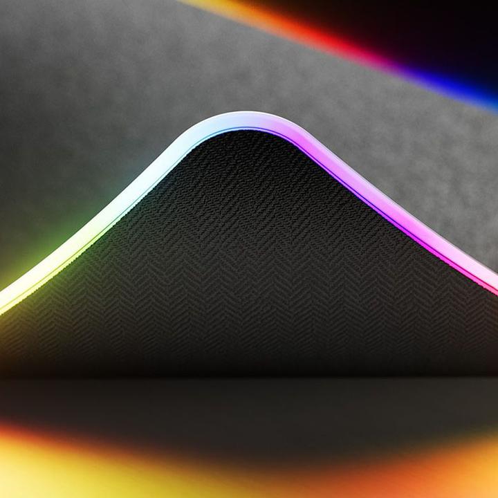 Actual product image Hyte CNVS Gaming Mouse Pad, ARGB - black (XXL)