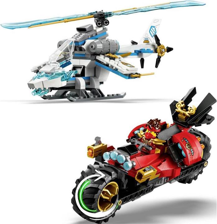 Actual product image LEGO Showdown am Baumhaus mit dem Ninja-Bike