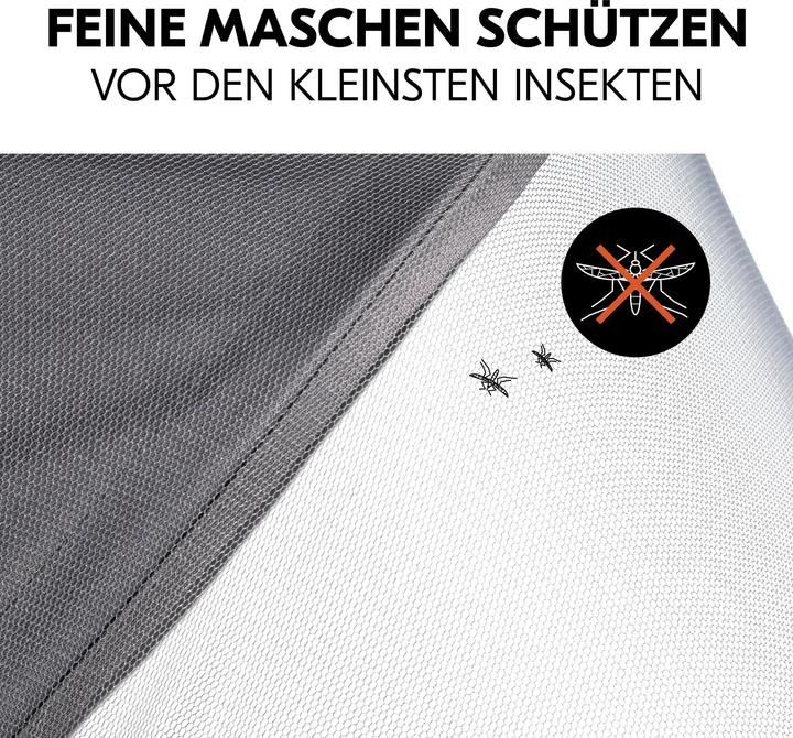 Produktbild Hauck Pushchair Mosquito Net Grey