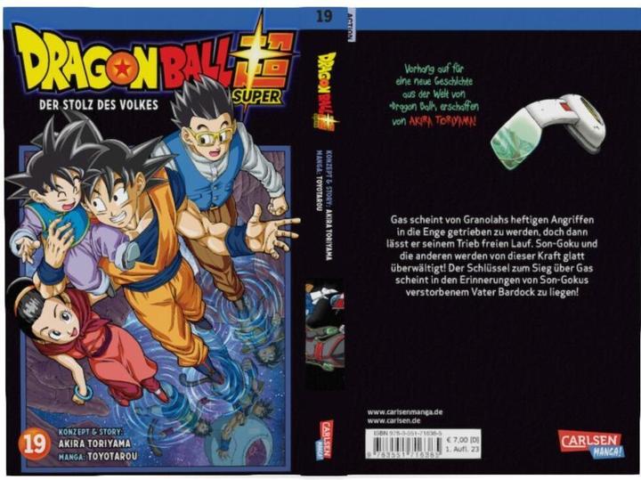 Image du produit Dragon Ball Super 19 (Allemand, Toyotarou, Akira Toriyama (Histoire originale), Katrin Stamm, 2023)