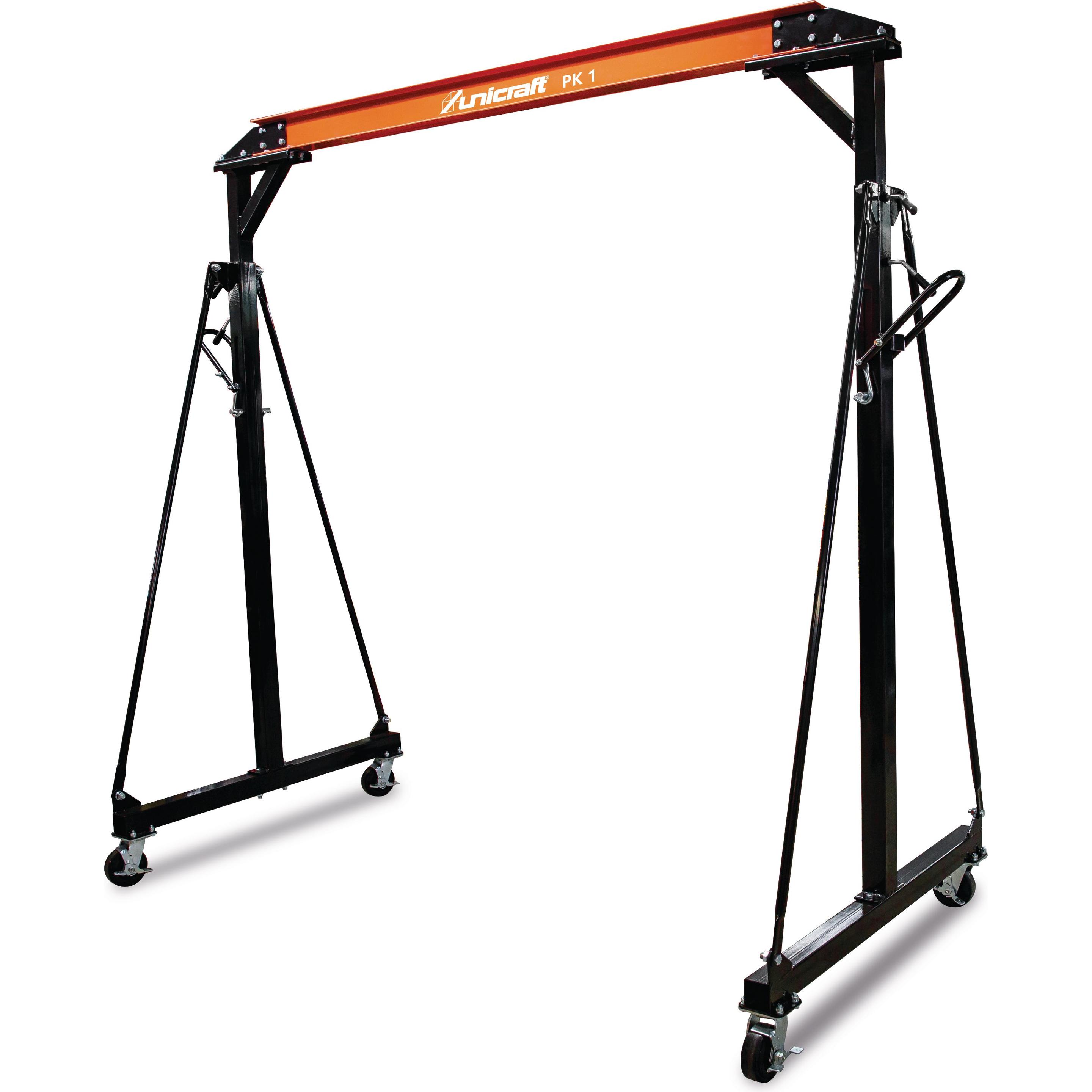 Unicraft, Seilzug + Werkstattkran, Mobiler Portalkran PK 1