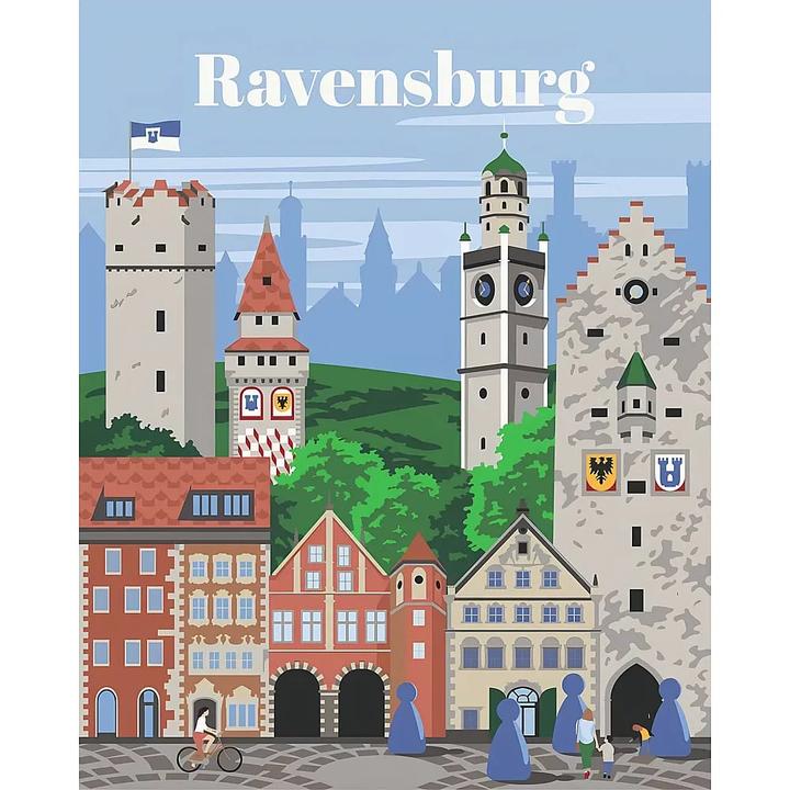 Produktbild Ravensburger CreArt - Malen nach Zahlen Colorful Ravensburg
